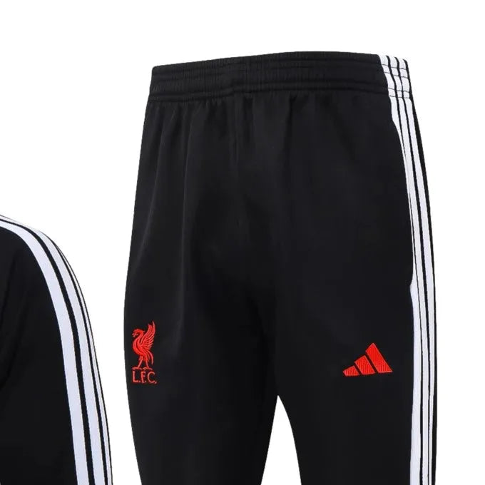 2026 Liverpool Black Long-sleeved half-pull training kit
