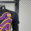 202526 Barcelona x Black Manba Special Edition Black Jersey Player Version