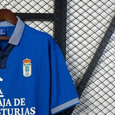 Retro Real Oviedo 9697 Home jersey Fan Version