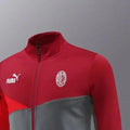 2024 AC Milan Red Grey Jacket Training Suit Set Football Team Shirt Sports Fashion