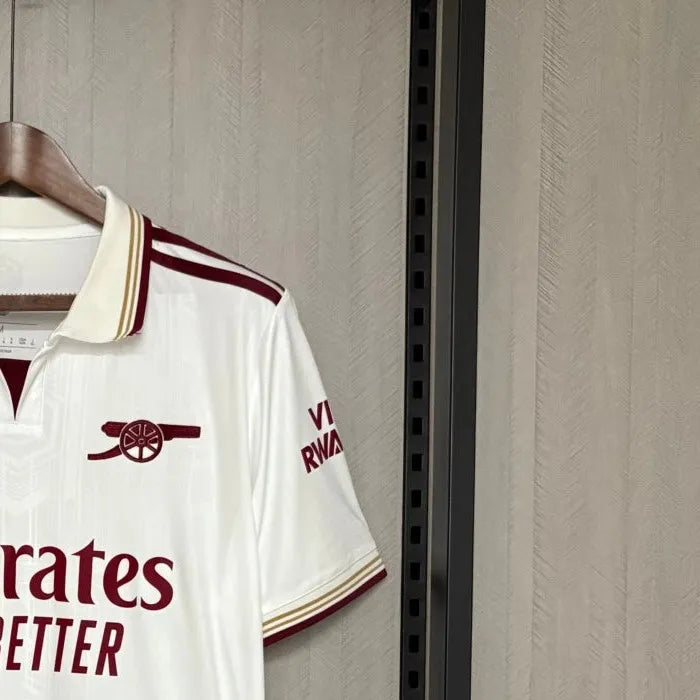 202526 Arsenal Second Away White jersey Fan version