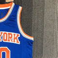 NBA New York Knicks Round Neck Blue 75th Anniversary jersey RANDLE#30 S-XXL