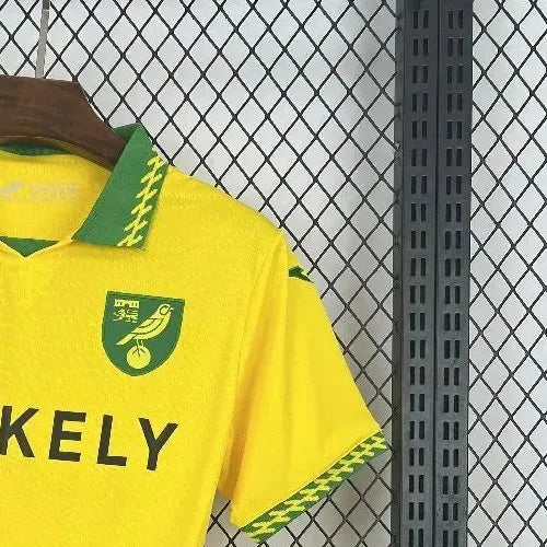 202526 SNorwich City F.C. Home Yellow Jersey Fan Version