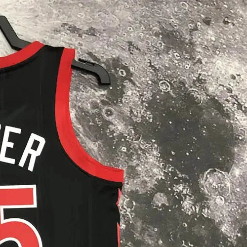NBA Toronto Raptors V-Neck Black jersey CARTER#15 S-XXL