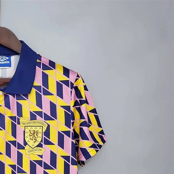 Retro Scotland 198889 Third Away jersey Fan Version