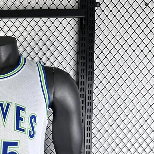 NBA Minnesota Timberwolves Retro Roud White Jersey ROSE#25 S-XXL