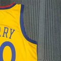 NBA Golden State Warriors V-Neck Yellow Jersey CURRY#30 S-XXL