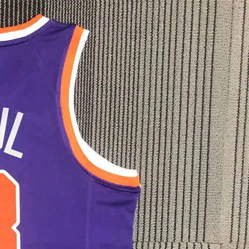NBA Phoenix Suns V-Neck Purple 75th Anniversary PAUL#3 jersey S-XXL