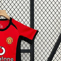 Retro Manchester United 0204 home jersey Kid Kits Size 16-28