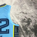 NBA Memphis Grizzies V-Neck Blue Jersey BANE#22 S-XXL