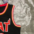 NBA Miami Hearts round neck Black Jersey HERRO#14 S-XXL