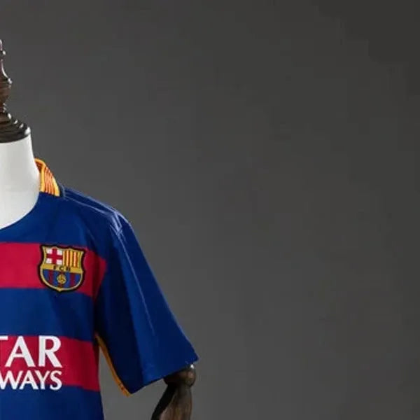 Retro Barcelona 201516 Home Kid Kits