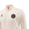2024 PSG Light Pink Jacket Training Suit Set Football Team Shirt Sports Fashion