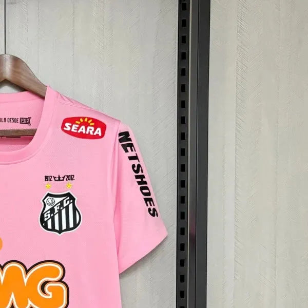Retro Santos 2012 Pink Jersey Fan Version