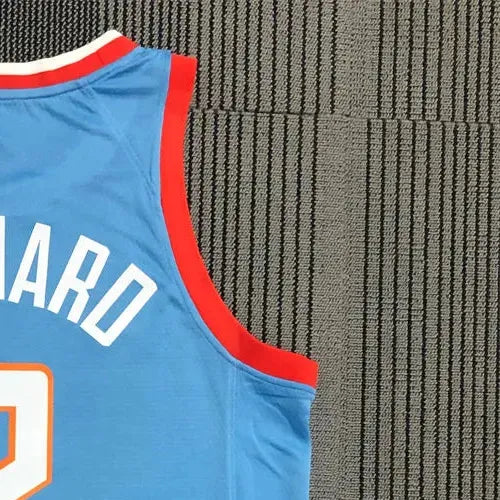 NBA Los Angeles Clippers Round Neck Blue Jersey LEONARD#2 S-XXL