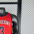 NBA New Orleans Pelicans Round Neck Red jersey POOLE#3#1 S-XXL