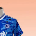 Retro 199293 Schalke 04 Home jersey Fan Version