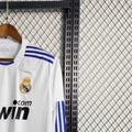 Retro Real Madrid 1011 Home jersey Third Home Long Sleeves Fan Version
