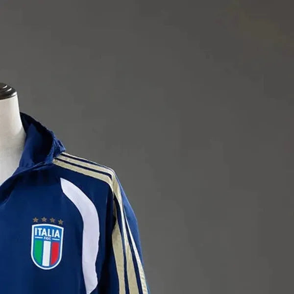 2026 Italy Royal Blue Jacket Windbreaker
