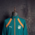 2026 Ivory Coast Orange and Green Reversible Windbreaker Sport Unifom