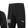 2425 AC Milan Black Long-sleeved half-pull training kit Football team kit