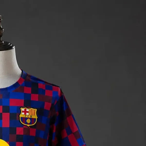 202627 Barcelona Pre-Match Jersey Fan version