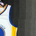 NBA Golden State Warriors V-Neck White Jersey POOLE#3 S-XXL