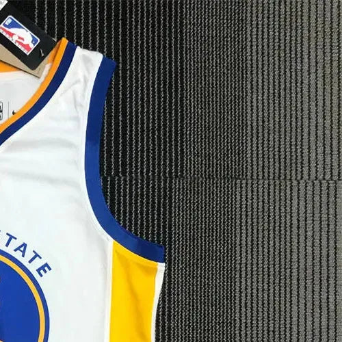 NBA Golden State Warriors V-Neck White Jersey POOLE#3 S-XXL