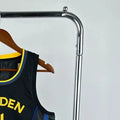 NBA 2025 Golden State Warriors Round Neck JORDAN Edition Black Jersey THOMPSON#11 S-XXL