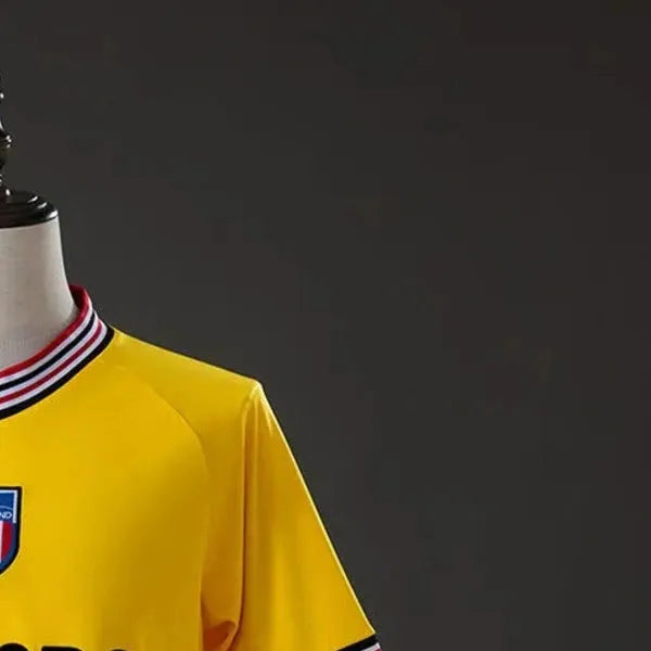 Retro 198687 Sunderland Second Away jersey Fan version