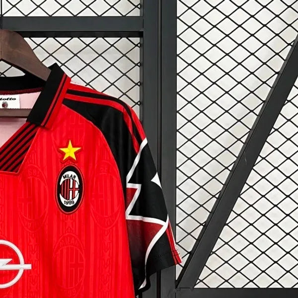 Retro AC Milan 9899 Red jersey Fan Version