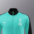 2024 Liverpool Green Jacket Training Suit Set Football Team Shirt Sports Fashion