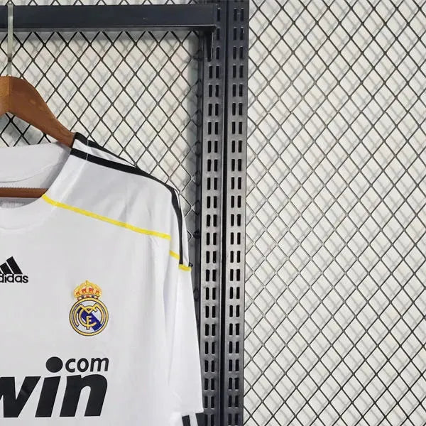 Retro Real Madrid 0910 Home jersey Third Home Long Sleeves Fan Version