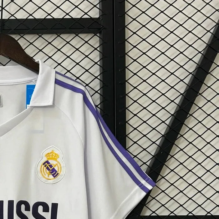 Retro Real Madrid 8485 home jersey Fan Version