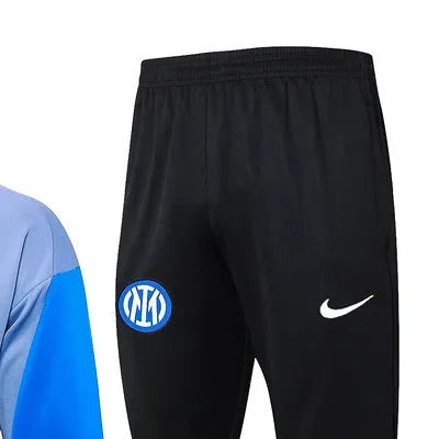 202425 Inter Milan griege Jacket Training Suit Set Football Team Shirt Sports Fashion