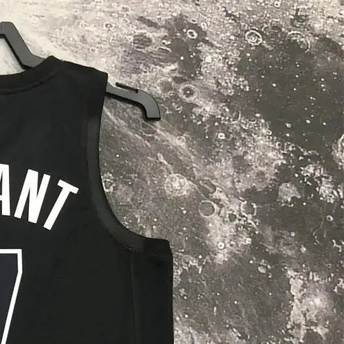 NBA Brooklyn Nets V-Neck Black Jersey DURANT#7 S-XXL
