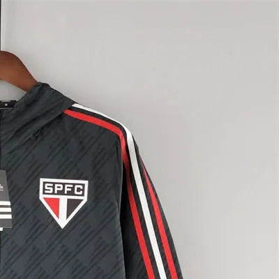 2022 Sao Paulo Windbreaker Black Red & White Edge Sport Unifom jersey Sport Unifom
