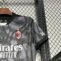 202425 AC Milan Goalkeeper Black Jersey Fan Version