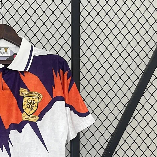 Retro Scotland 9193 Away jersey Fan Version
