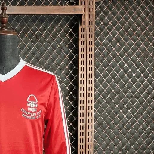 Retro Nottingham Forest 197780 Home jersey Fan Version