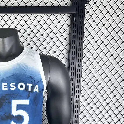 NBA Minnesota Timberwolves 2024 Round Neck City Edition Jersey EDWARDS#5 S-XXL