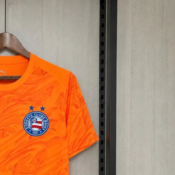 202627 Bahia Goalkeeper Orange Jersey Fan Version
