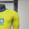 202526 Brazil yellow Jersey Long Sleeve Player Version