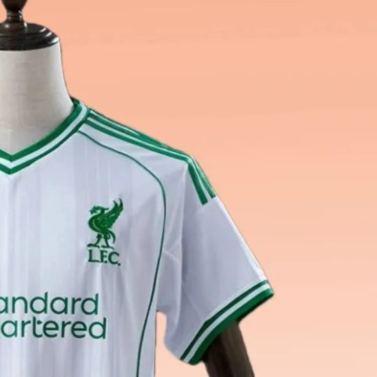 202526 Liverpool Pre-Match Training White Jersey Fan Version