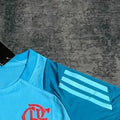 202526 Flamengo Training Light Blue jersey kids Kits size 16-28