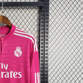 Retro Real Madrid 1415 Long Sleeve away jersey Fan Version