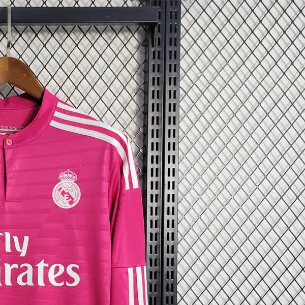 Retro Real Madrid 1415 Long Sleeve away jersey Fan Version