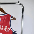 NBA Los Angeles Clippers 2425 Round Neck JORDAN Edition Red Jersey LEONARD#2 S-XXL