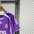 Real Madrid Retro 2006 Purple jersey Fan Version