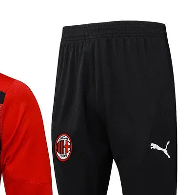 2425 AC Milan Red Long-sleeved half-pull training kit Football team kit